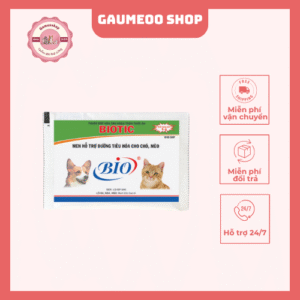 Men tiêu hóa Biotic cho chó mèo gói 5g – 50 gói/hộp