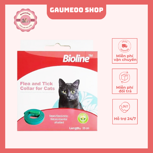 Vòng cổ trị ve rận cho mèo