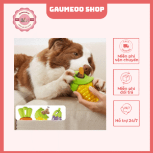 Đồ Chơi Cho Chó Rau Củ Cao Su